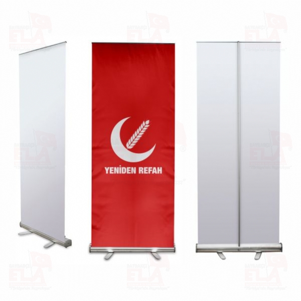 Yeniden Refah Banner Roll Up