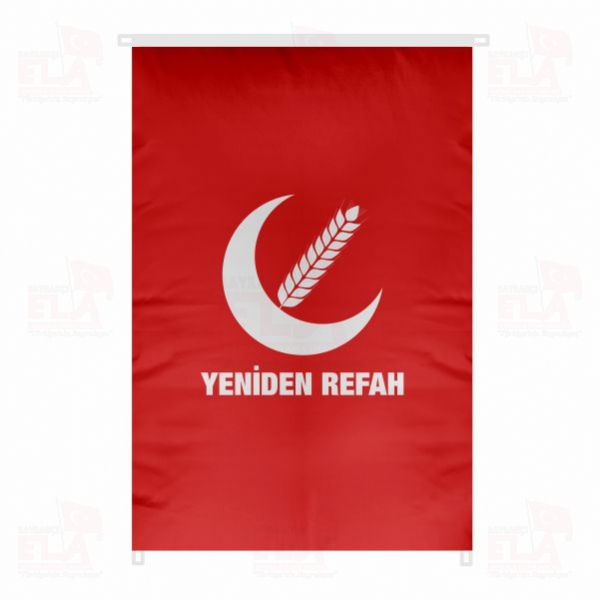 Yeniden Refah Bina Boyu Bayraklar