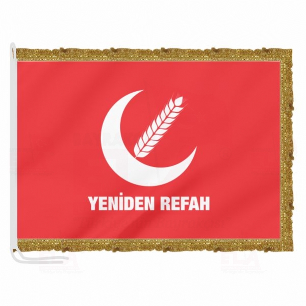 Yeniden Refah Partisi Saten Makam Flamas