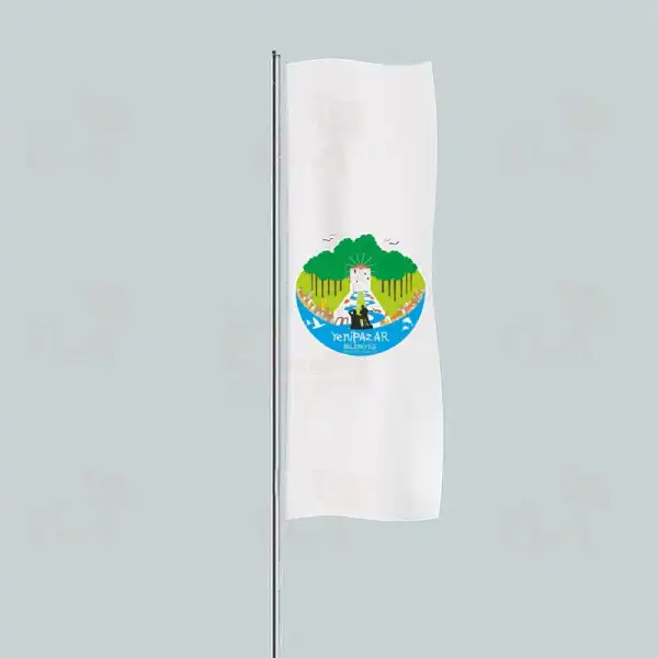 Yenipazar Belediyesi Yatay ekilen Flamalar ve Bayraklar