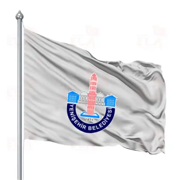 Yeniehir Belediyesi Gnder Flamas ve Bayraklar