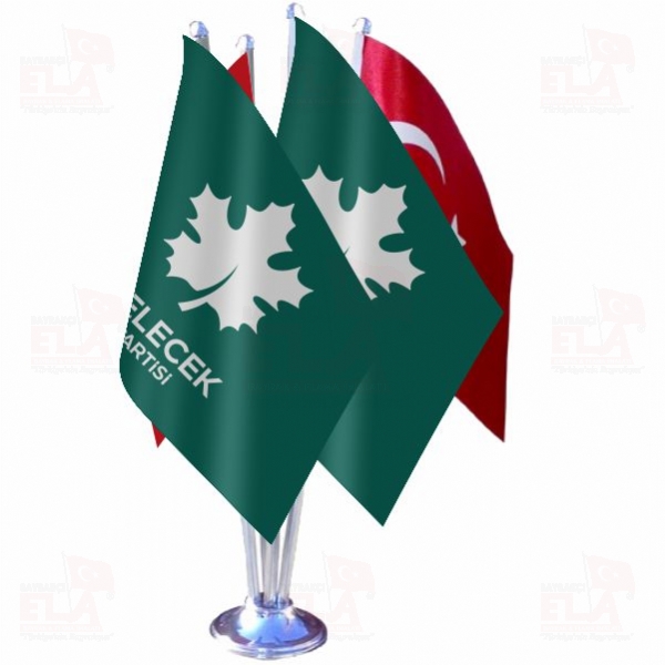 Ye�il Gelecek Partisi D�rtl� �zel Masa Bayra��
