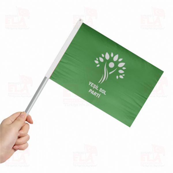 Ye�il Sol Parti Sopal� Bayrak ve Flamalar