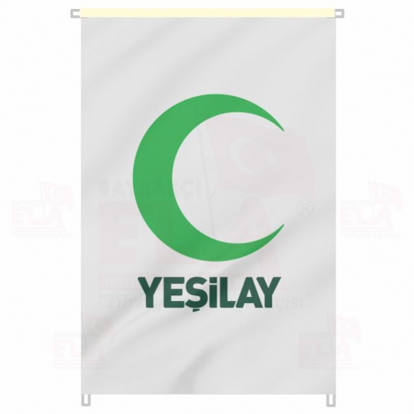 Ye�ilay Bina Boyu Bayraklar