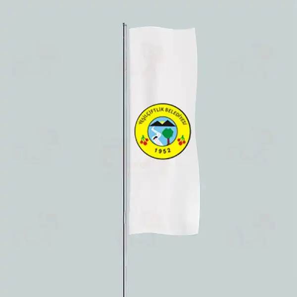 Yeiliftlik Belediyesi Yatay ekilen Flamalar ve Bayraklar