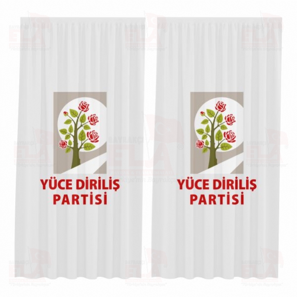 Y�ce Dirili� Partisi Bask�l� G�ne�lik Perdeler