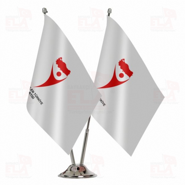 Y�kselen T�rkiye Partisi �kili Masa Bayra��