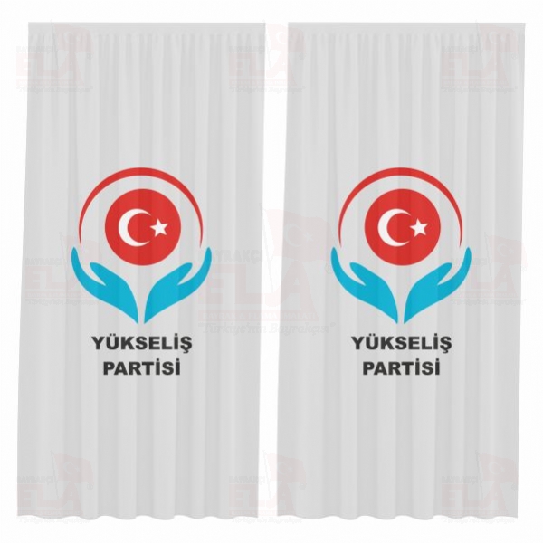 Y�kseli� Partisi Bask�l� G�ne�lik Perdeler