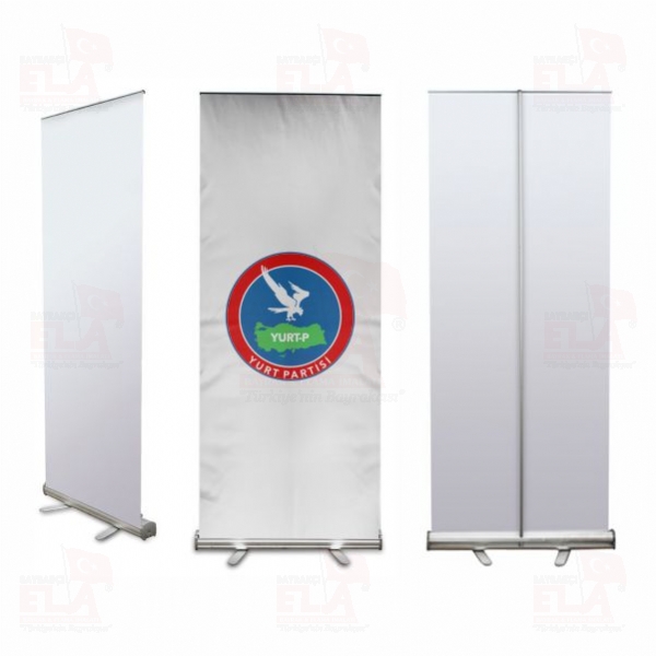 Yurt Partisi Banner Roll Up
