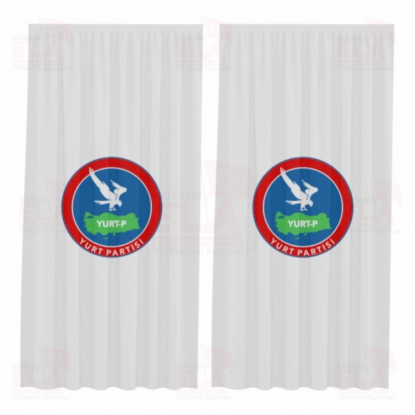 Yurt Partisi Bask�l� G�ne�lik Perdeler