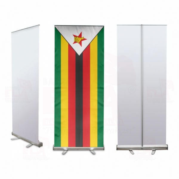 Zimbabve Banner Roll Up
