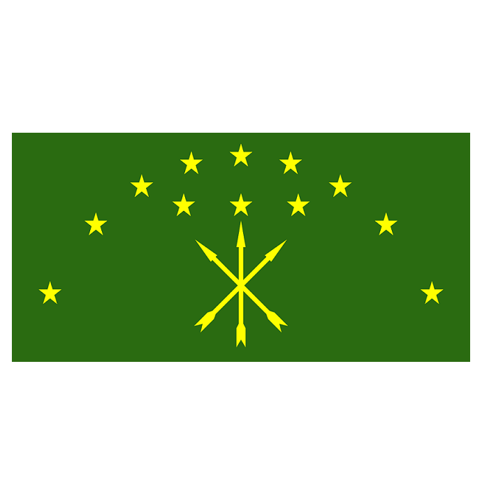 Adige Cumhuriyeti Bayrak