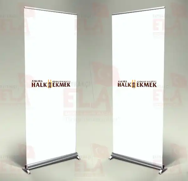 Ankara Halk Ekmek Banner Roll Up