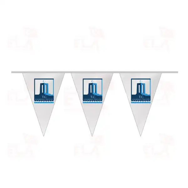 anakkale Valilii gen Bayrak ve Flamalar