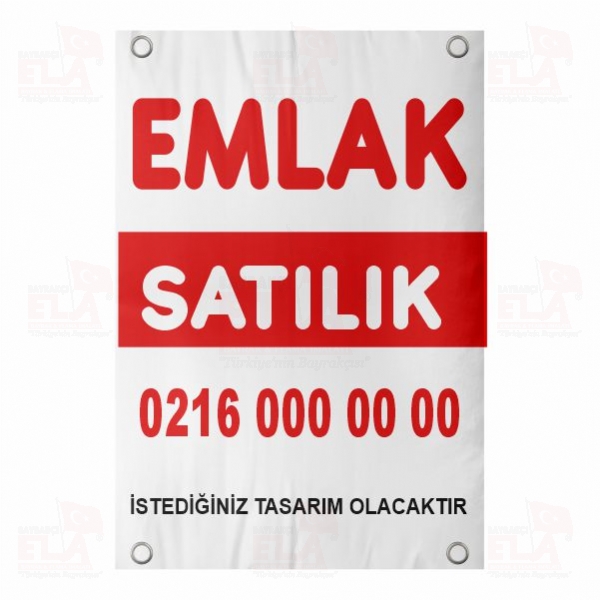 Dikey Bez Emlak Afi�i Dikey Bez Emlak Afi�leri