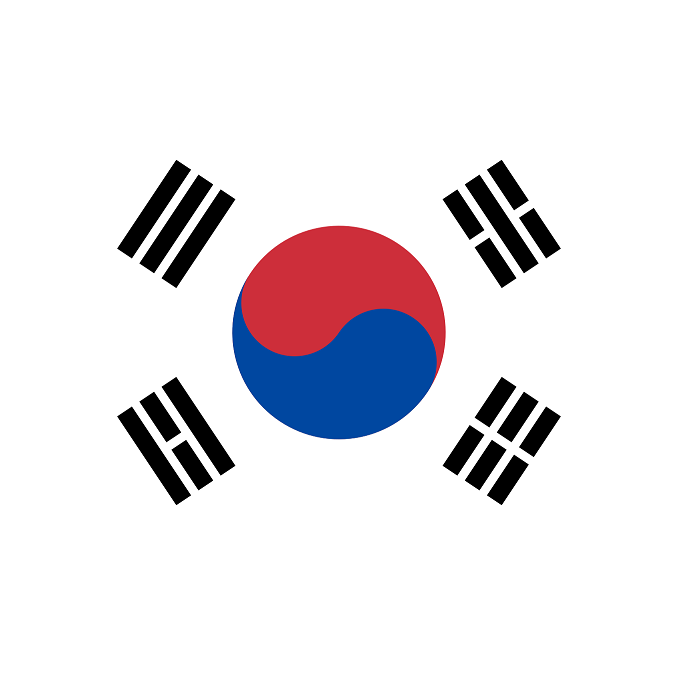 Güney Kore Bayrak