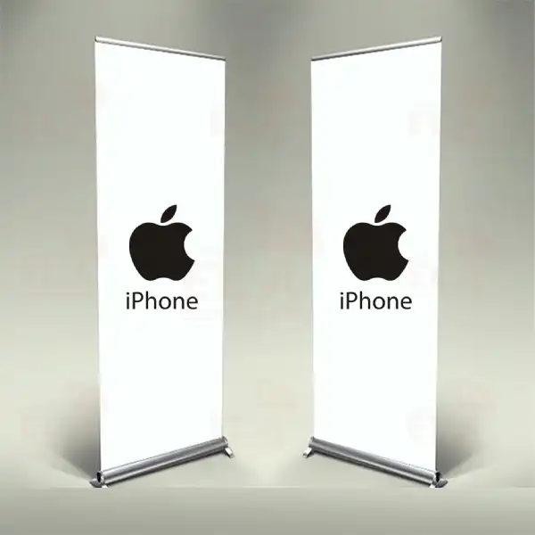 iphone Banner Roll Up