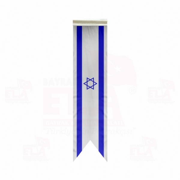 İsrail Özel Logolu Masa Bayrağı