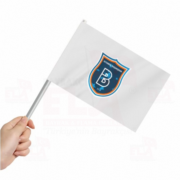 �stanbul Ba�ak�ehir FK Sopal� Bayrak ve Flamalar