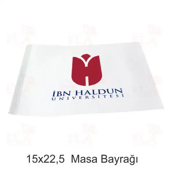 İstanbul İbn Haldun Üniversitesi Masa Bayrağı