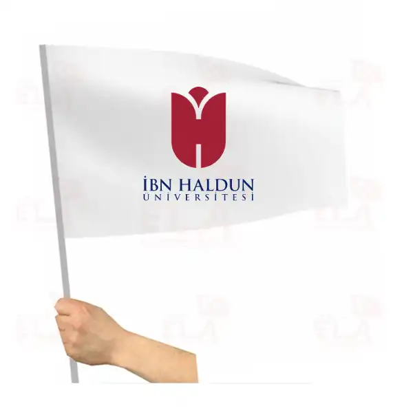 İstanbul İbn Haldun Üniversitesi Sopalı Bayrak ve Flamalar
