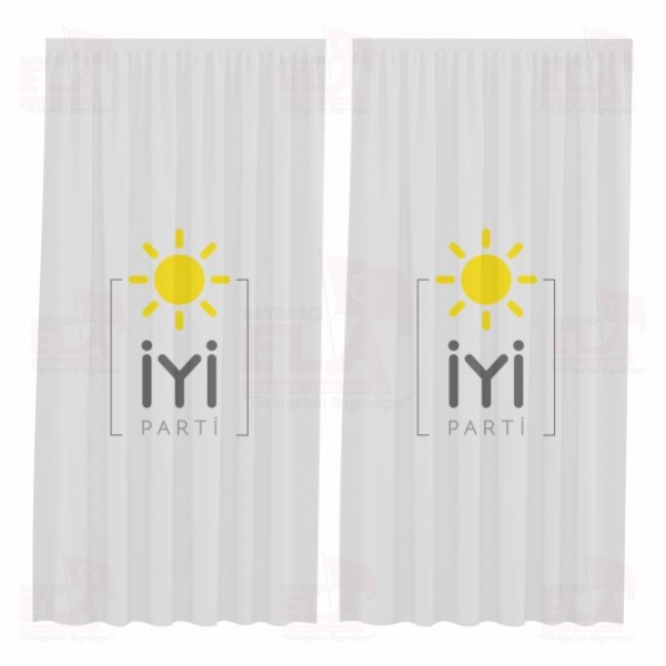 iyi Parti Bask�l� G�ne�lik Perdeler