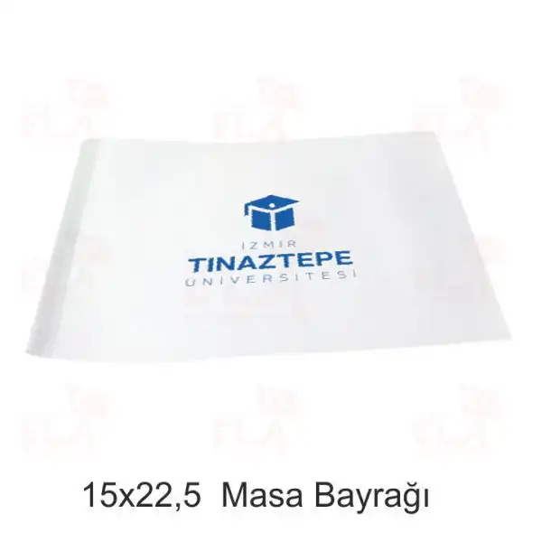 İzmir Tınaztepe Üniversitesi Masa Bayrağı