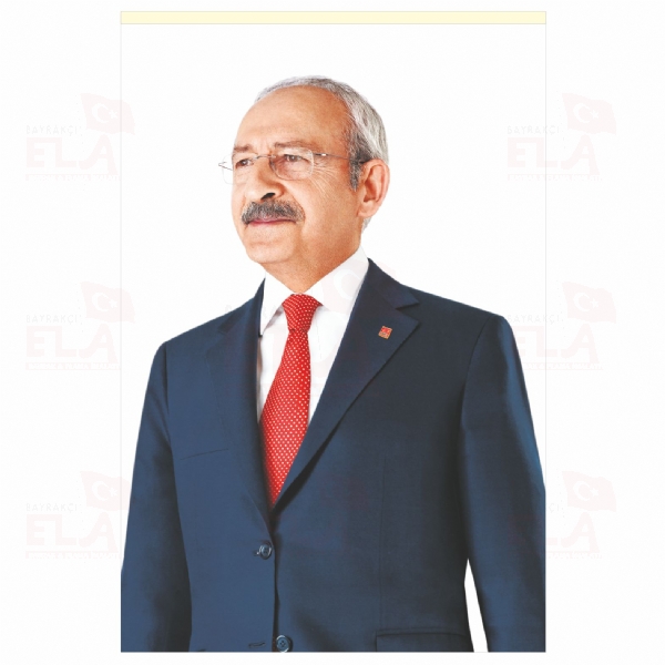 Kemal Kılıçdaroğlu Bez Portresi