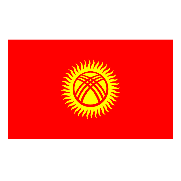 Kırgızistan Bayrak