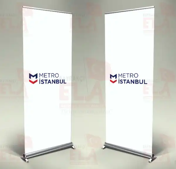 Metro istanbul Banner Roll Up