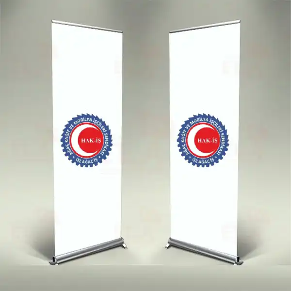 Öz Ağaç İş Sendikası Banner Roll Up Tasarımı