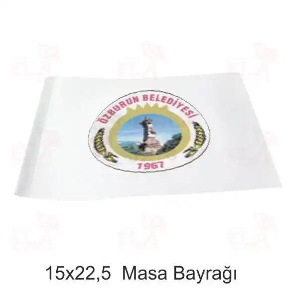 Özburun Belediyesi Masa Bayrağı