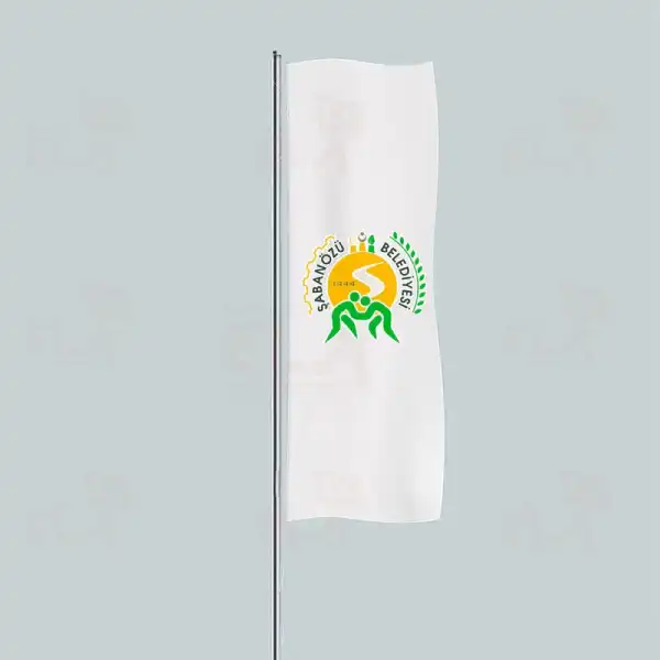 abanz Belediyesi Yatay ekilen Flamalar ve Bayraklar