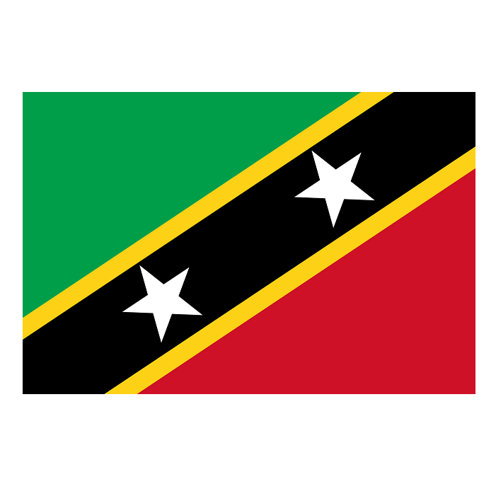 Saint Kitts ve Nevis Bayra