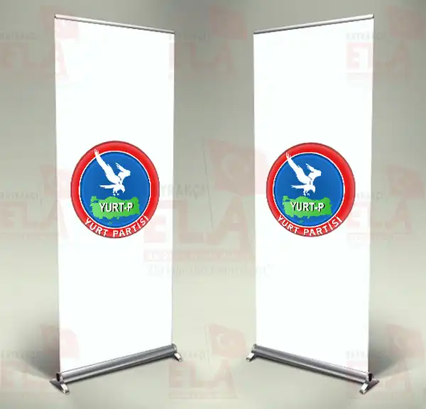 Yurt Partisi Banner Roll Up